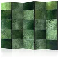 ARTGEIST 5teiliges Paravent Green Puzzle II cm 225x172 