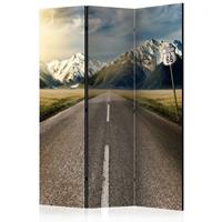 ARTGEIST 3teiliges Paravent The long road Ro cm 135x172 - 