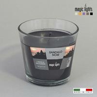 MAGIC LIGHTS Duftkerzenglas Sandelholz 150gr. magische Lichter