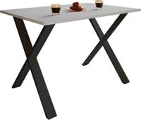 VCM Premium Esszimmertisch Holztisch Esstisch Tisch Xona X grau