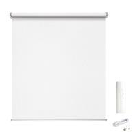 Madeco gemotoriseerd lichtdoorlatend rolgordijn E-roll wit 80x250cm