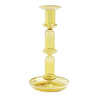 HAY - Flare Candleholder Tall - Yellow (507957)