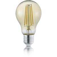 BES LED LED Lamp - Filament - Trion Limpo - E27 Fitting - 8W - Warm Wit 2700K - Amber - Glas