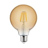 BES LED LED Lamp - Filament Rustiek - Globe - E27 Fitting - 6W - Warm Wit 2200K