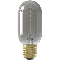 CALEX LED Lamp - LED Buislamp - Filament - E27 Fitting - Dimbaar - 4W - Warm Wit 2100K - Titanium