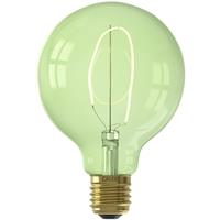 Calex Colors NORA | LED Globelampe | E27 4W 95mm grÃ¼n Dimmbar