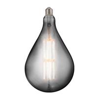 BES LED LED Lamp - Design - Torade - E27 Fitting - Titanium - 8W - Warm Wit 2400K