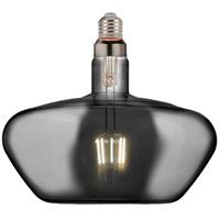 BES LED LED Lamp - Design - Gonza - E27 Fitting - Titanium - 8W - Warm Wit 2400K