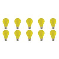BES LED LED Lamp 10 Pack - Specta - Geel Gekleurd - E27 Fitting - 3W