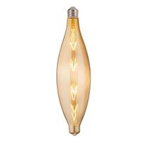 BES LED LED Lamp - Design - Elipo - E27 Fitting - Amber - 8W - Warm Wit 2200K