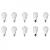 BES LED LED Lamp 10 Pack - E27 Fitting - 10W - Helder/Koud Wit 6400K