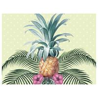 Contento home24 Tischset Colonial Pineapple (4er-Set)
