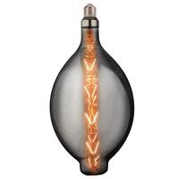 BES LED LED Lamp - Design - Elma XL - E27 Fitting - Titanium - 8W - Warm Wit 2400K