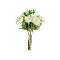 Dekoria Kunstboeket White Roses 25cm