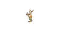 Clayre & Eef Decoratie konijn 11*6*16 cm 6PR3303