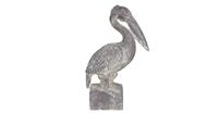 Clayre & Eef Decoratie pelikaan 23*13*37 cm 6PR3205
