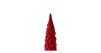 CASA DI ELTURO Velvet Kerstboom - Bordeaux rood - H23cm