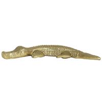 Countrylifestyle ornament Crocodile antiek brons