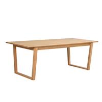 Nordiq Colonsay verlengbare houten eettafel - L215 x B96 x H75 cm - Naturel