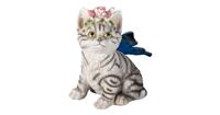 Clayre & Eef Decoratie kat 12*10*15 cm 6PR3351