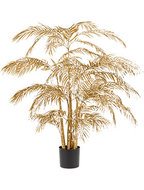 Cozy Ibiza Kunstplant palm goudkleur 200 cm