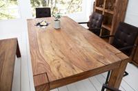 Eettafel Makassar 200cm Massief Sheesham Hout - 15516