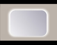 Sanicare Q-mirrors spiegel 60x60cm met LED verlichting 6000K en sensor