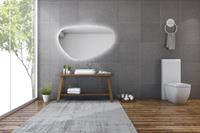 Gliss Design Trendy spiegel met LED-verlichting 60cm