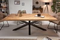 Eettafel Galaxie 180cm Massief Mango Hout - 39443