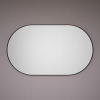 HIPP design 8600 ovale zwarte spiegel 100x60cm
