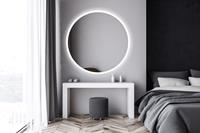 Gliss Design Circum ronde spiegel met LED-verlichting 40cm
