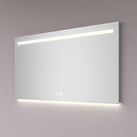 HIPP design 5000 spiegel met LED verlichting, klok en spiegelverwarming 80x70cm