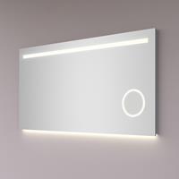 HIPP design 6000 spiegel met LED verlichting, vergrootglas en spiegelverwarming 100x70cm