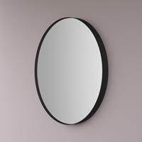 HIPP design 8200 ronde spiegel matzwart 80cm