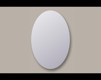 Sanicare Q-mirrors ovale spiegel 80x60cm