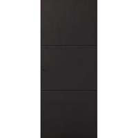 CanDo Capital binnendeur Jefferson zwart opdek rechts 93x201,5 cm