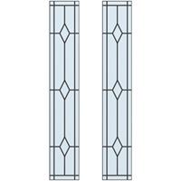 CanDo glas in lood Traditional Briljant Muiden 211,5 x 88cm 2 stuks