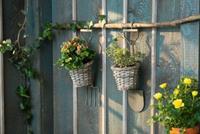 HOME Living Hängepflanzer Gartenspaß Blumentöpfe taupe