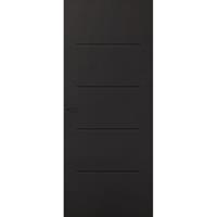 CanDo Capital binnendeur Olympia zwart opdek links 88x211,5 cm