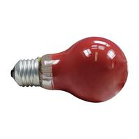 Buitenlampenshop.nl Lamp rood 25W E27 grote fitting vorm standaard 230V dimbaar