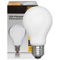 Buitenlampenshop.nl LED lamp 250 lumen 2700K E27 2.5W peer mat niet dimbaar 20.000uur