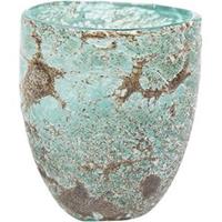 Ter Steege Vase Aya partner ice green glazen vaas 13 cm