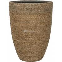 Pottery Pots Bohemian Ben L Straw Grass ronde Rotan bloempot voor binnen 40x55 cm