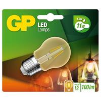 gpbatteries Gp Beleuchtung led Mini Globus Gold E27 1,2W (25W)Glühfaden gp 080596 Marke gp batterien
