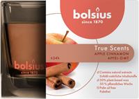 Bolsius True Scents geurglas 63/90 Apple Cinnamon
