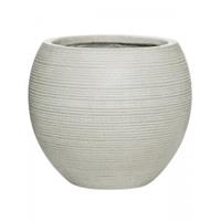 Pottery Pots Pot Ridged Horizontal Abby M Cement 35x30 cm ronde bloempot