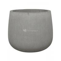 Pottery Pots Pot Ridged Vertical Pax L Cement 55x48 cm ronde bloempot