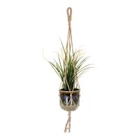 Chennai Hanging Flowerpot Rope - Hangend bloempottouw in de natuur excl. touw Pot