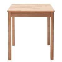 MCA living Eettafel Alfons Massief houten tafel in geolied wildeiken, belastbaar tot 50 kg