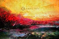 Karo-art Afbeelding op acrylglas - Zonsondergang